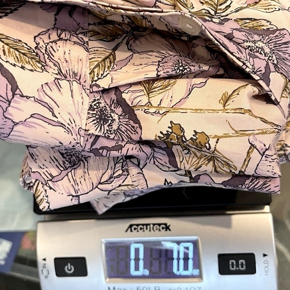 BF:DULUTH Trading Co. Purple Multi Floral Button Down Long Sleeve Casual Top S - Picture 9 of 9